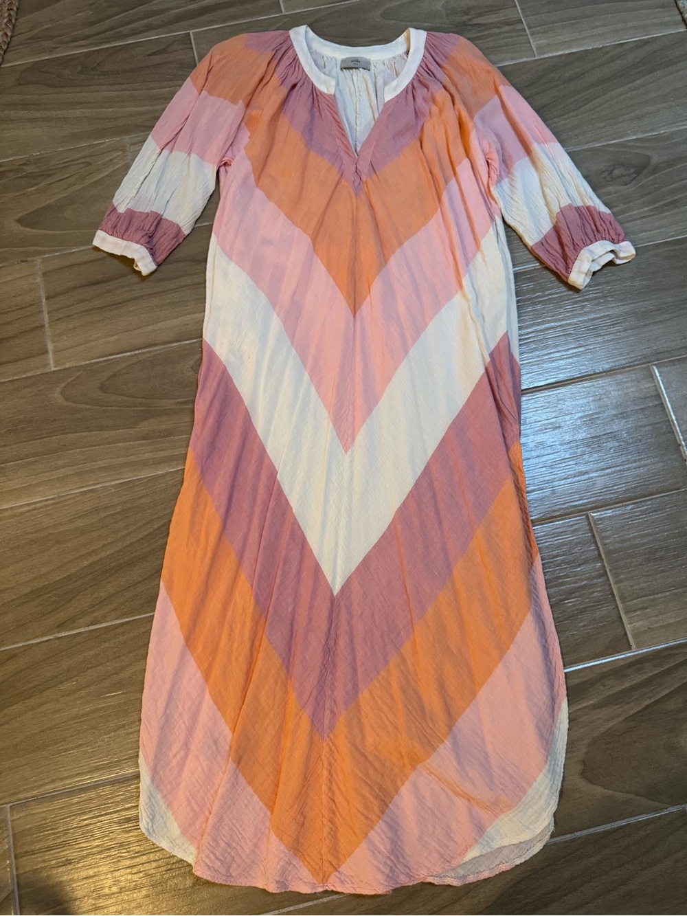 Pink & Orange Swim Coverup